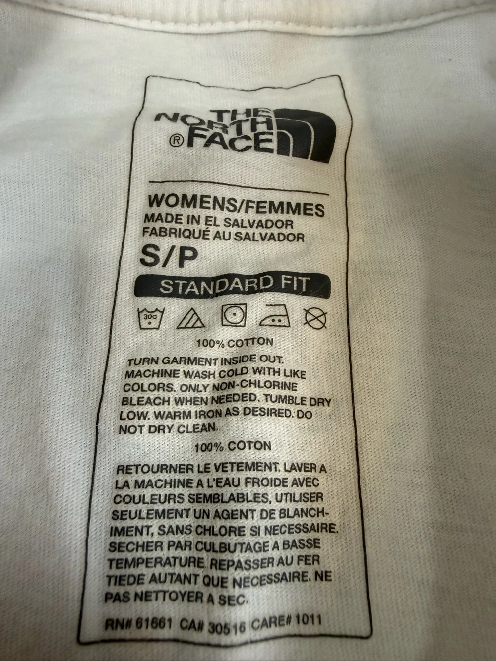 The North Face Easy Half Dome Tee - White - Small - Picture 4 of 6